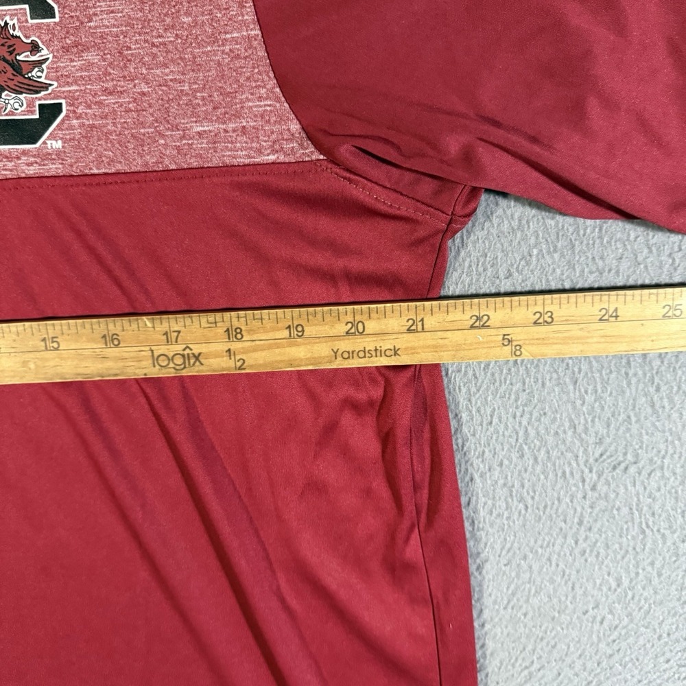 Knights Apparel South Carolina Gamecocks Polo/Golf Shirt‎ Red Size Large - Picture 6 of 8
